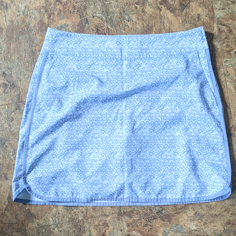 Vineyard Vines Lavender Patterned performance Golf Tennis Skirt Shorts Skorts - Picture 4 of 15